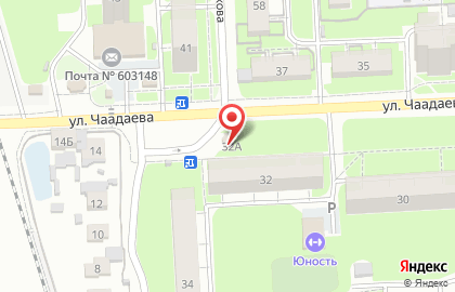 Торгово-ремонтная компания РемОкна на улице Чаадаева на карте