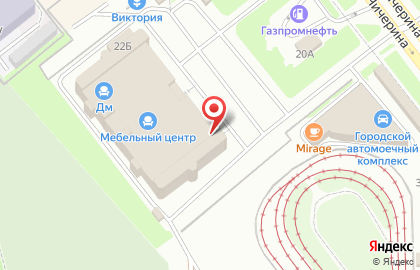 Мебельный салон Davita-мебель в Курчатовском районе на карте