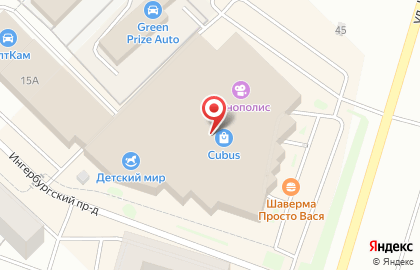 Котофей на карте