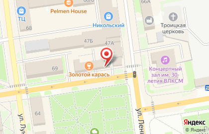 Аптека НикоФарм в Ишиме на карте