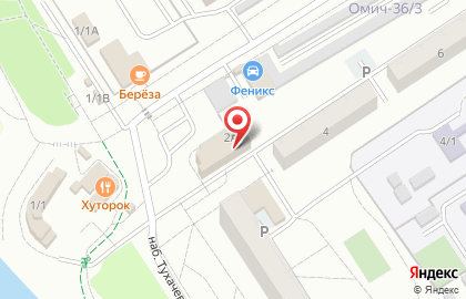 Служба доставки Parmesan на карте