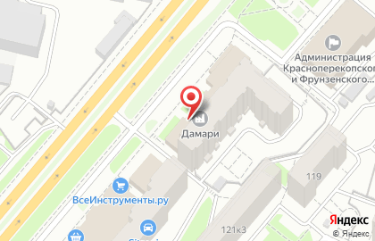 Ярославский швейный центр DAMARI на карте