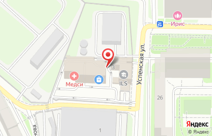 Торгово-монтажная компания AS-oknaprofi на Успенской улице на карте