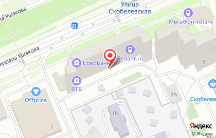 Фабрика дверей Столица на бульваре Адмирала Ушакова на карте