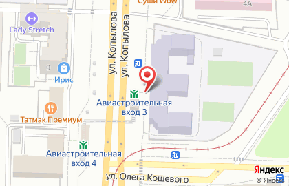 Фотокопицентр в Авиастроительном районе на карте