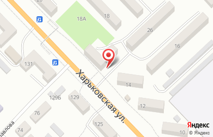 Магазин Светлана на Харьковской улице на карте