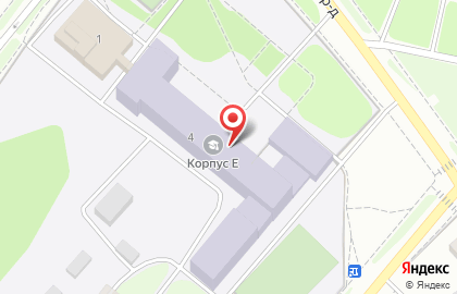 Костромской государственный университет на Малышковской улице на карте