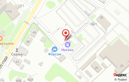 Мигеко в Москве на карте