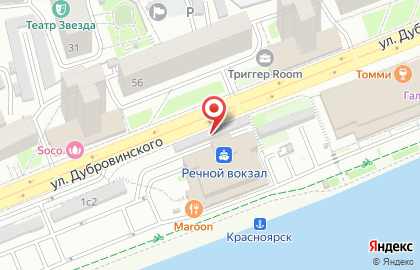 Автомойка на Речном вокзале на карте