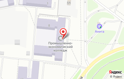 Ярославский промышленно-экономический колледж на карте