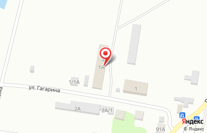 Автосервис Фортуна на улице Гагарина на карте