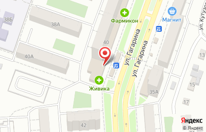 Пекарня Родная в Ленинском районе на карте
