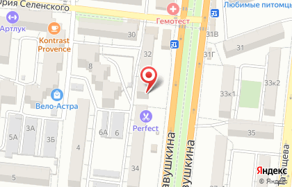 Торговая фирма Волгоград-восток-сервис на улице Савушкина на карте