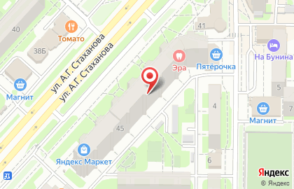 Магазин семян и зоотоваров в Октябрьском районе на карте
