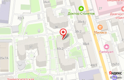 Хостел Comeback на карте