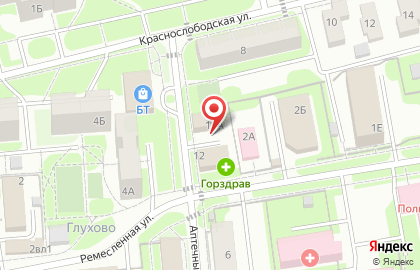Автомойка Carwash & tire fitting performance в Аптечном переулке на карте