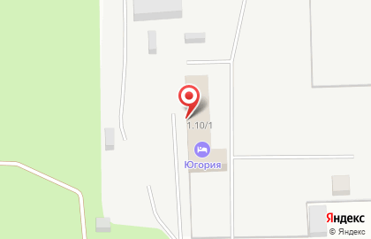 Гостиница Югория на карте