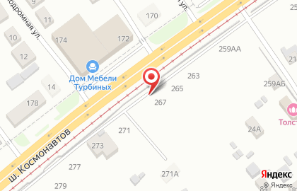 Автокомфорт на шоссе Космонавтов на карте