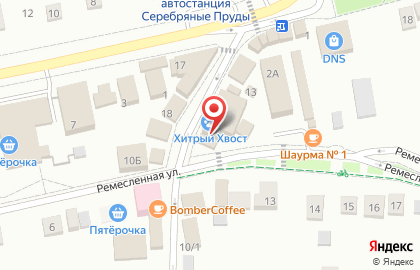 Супермаркет Пятёрочка в Москве на карте