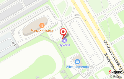 Лукойл в Санкт-Петербурге на карте