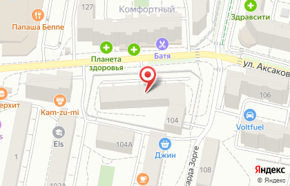 Парикмахерская в Калининграде на карте
