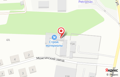 База строительных материалов в Ижевске на карте