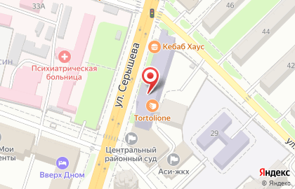Санкт-Петербургская Школа Телевидения на улице Серышева на карте