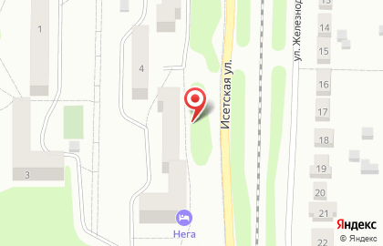 Нега, г. Среднеуральск на карте
