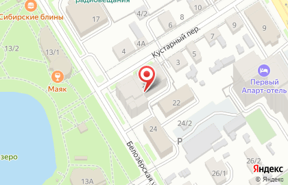 ОАО Банкомат, АКБ Росбанк в Кустарном переулке на карте