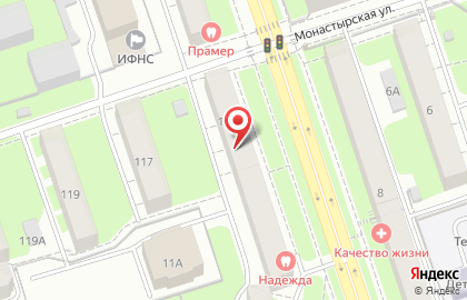 Многопрофильный медицинский центр Надежда в Дзержинском районе на карте