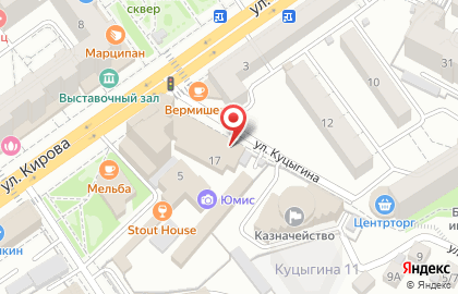 Магазин электротехнической продукции АВС электро в Ленинском районе на карте