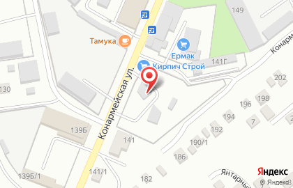 Строительный магазин КирпичСтрой на карте