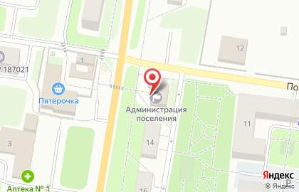 Федоровское городское поселение на карте