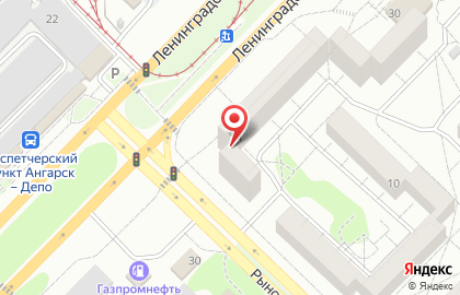 Торгово-сервисная компания Самоделкин в Ангарске на карте