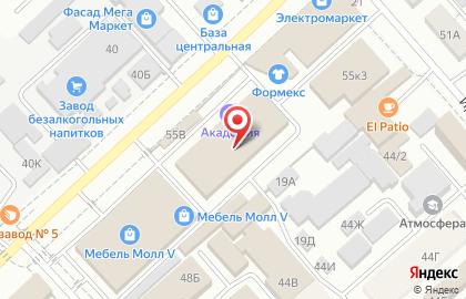 Служба доставки фудбоксов pro Brunch в Ворошиловском районе на карте