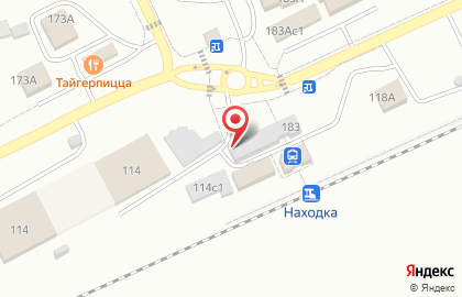 Продовольственный магазин Романовский на Шоссейной улице на карте