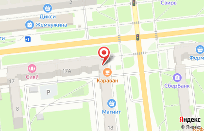 Микрокредитная компания РосДеньги в Санкт-Петербурге на карте
