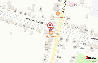 Кафе быстрого питания Рататуй на карте