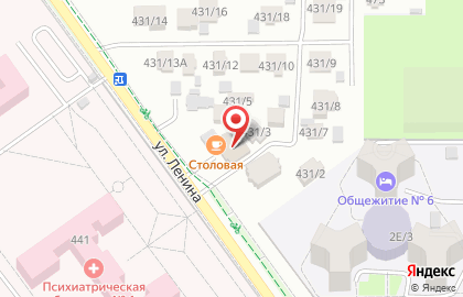 Столовая-кафетерий Нестерова и Ко на карте