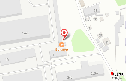 Сеть столовых БонЖур в Свердловском районе на карте