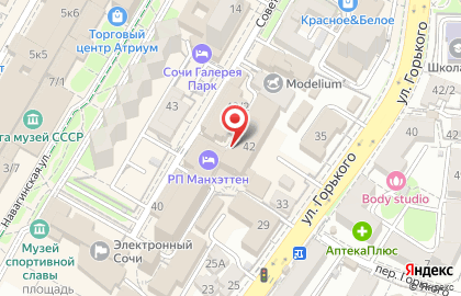 Акула на Советской улице на карте