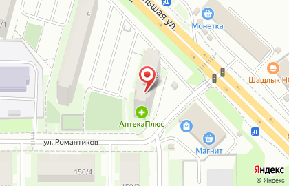 Компания Print Touch на улице Романтиков на карте