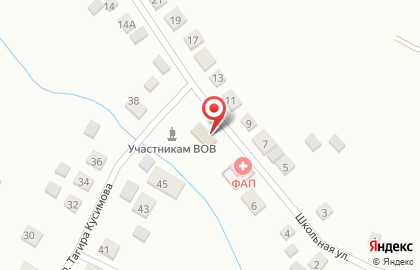 Кусимовский сельский клуб на карте
