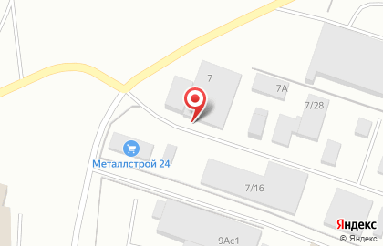 Столовая Север в Советском районе на карте