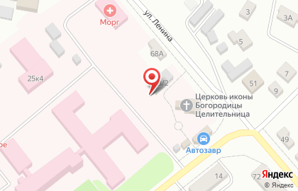 Трапезная на улице Ленина на карте