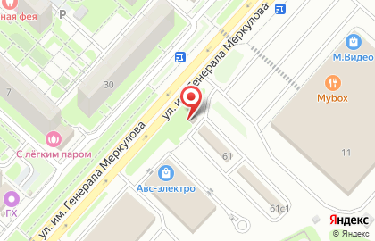 Шиномонтажная мастерская Шинка в Октябрьском районе на карте