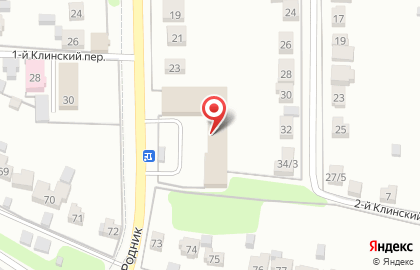 Магазин отделочных материалов Обои 21 века в Новомосковске на карте