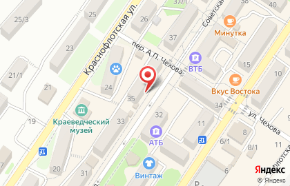 Магазин зоотоваров на Советской улице на карте