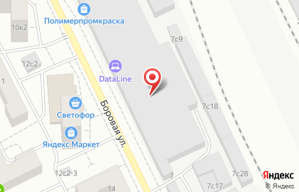 ООО Рик на Боровой улице на карте