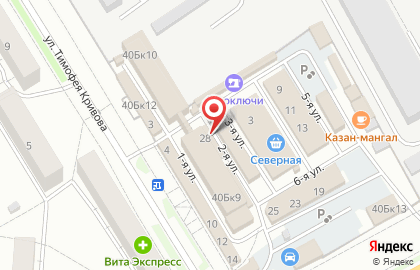 Студия натяжных потолков Комфорт на карте